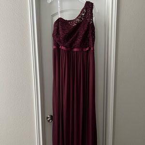 David’s bridal bridesmaid dress